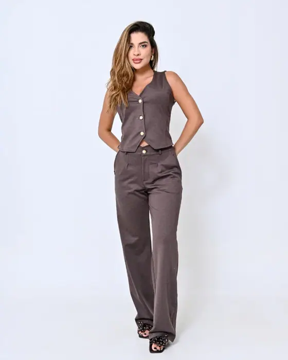 Calça Poliviscose c/ Elastano